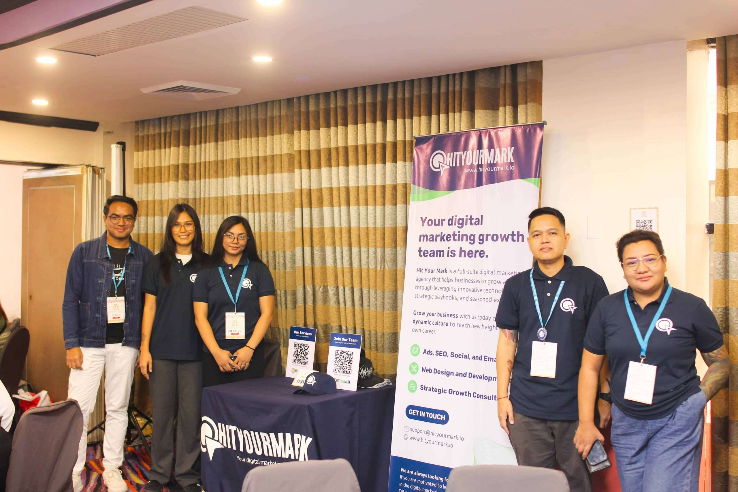 Hit Your Mark Team at WordCamp Manila 2023